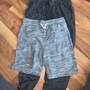 Kids shorts and sweats